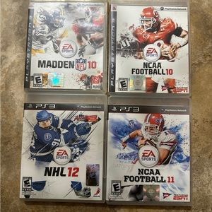 4 PS3 Playstation 3 EA sports